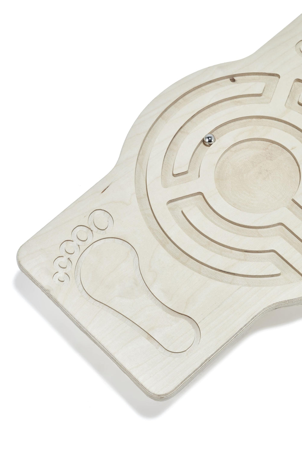 Engaging Wooden Balance Maze Toy - Montessori Wobble Activity Board for Kids