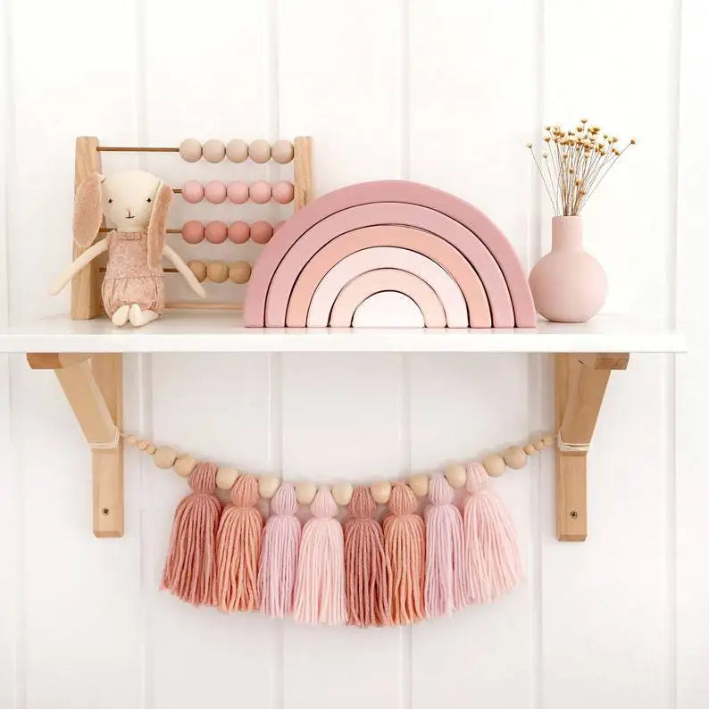 Ábaco de Madera Nórdico para Niños – Juguete Educativo y Decoración Infantil