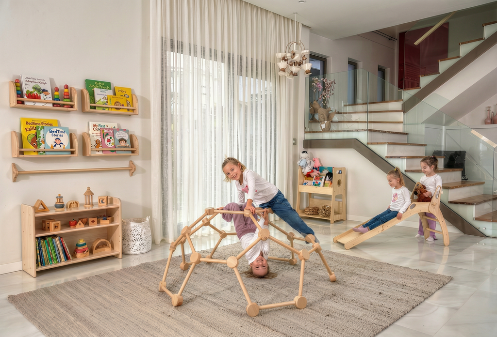 Spider Climber Dome – Domo de Escalada Montessori de Madera