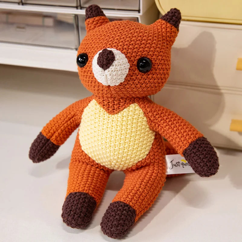 Peluches de punto Kawaii — Suavidad, calma y juego natural