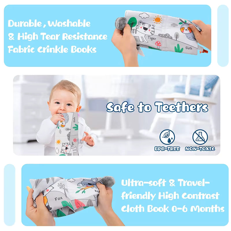 Sinnesbuch für Babys — Die Welt vom ersten Tag an entdecken