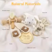 🎁 Geschenkset für Neugeborene (6-teilig)
