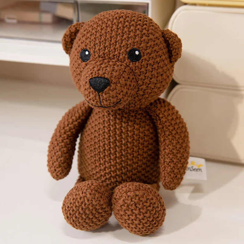 Peluches de punto Kawaii — Suavidad, calma y juego natural