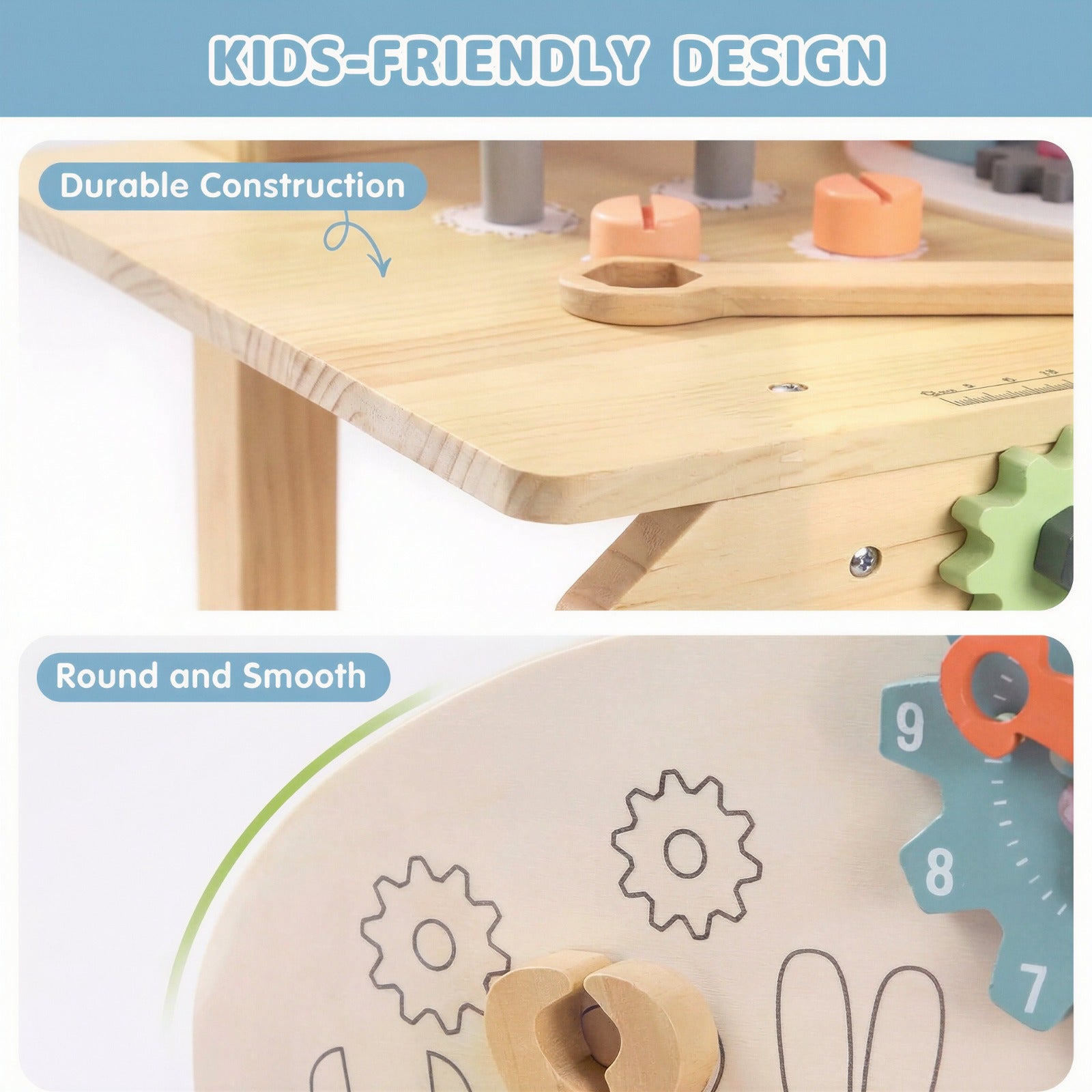 Juego de Construcción y Taller Montessori para Niños y Niñas de 3 a 8 Años