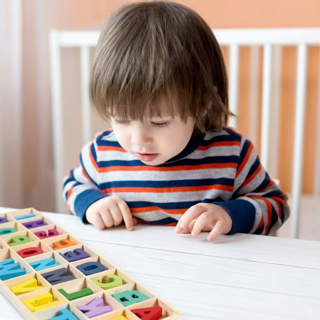 Letras de madera — Aprender jugando, crear sin límites