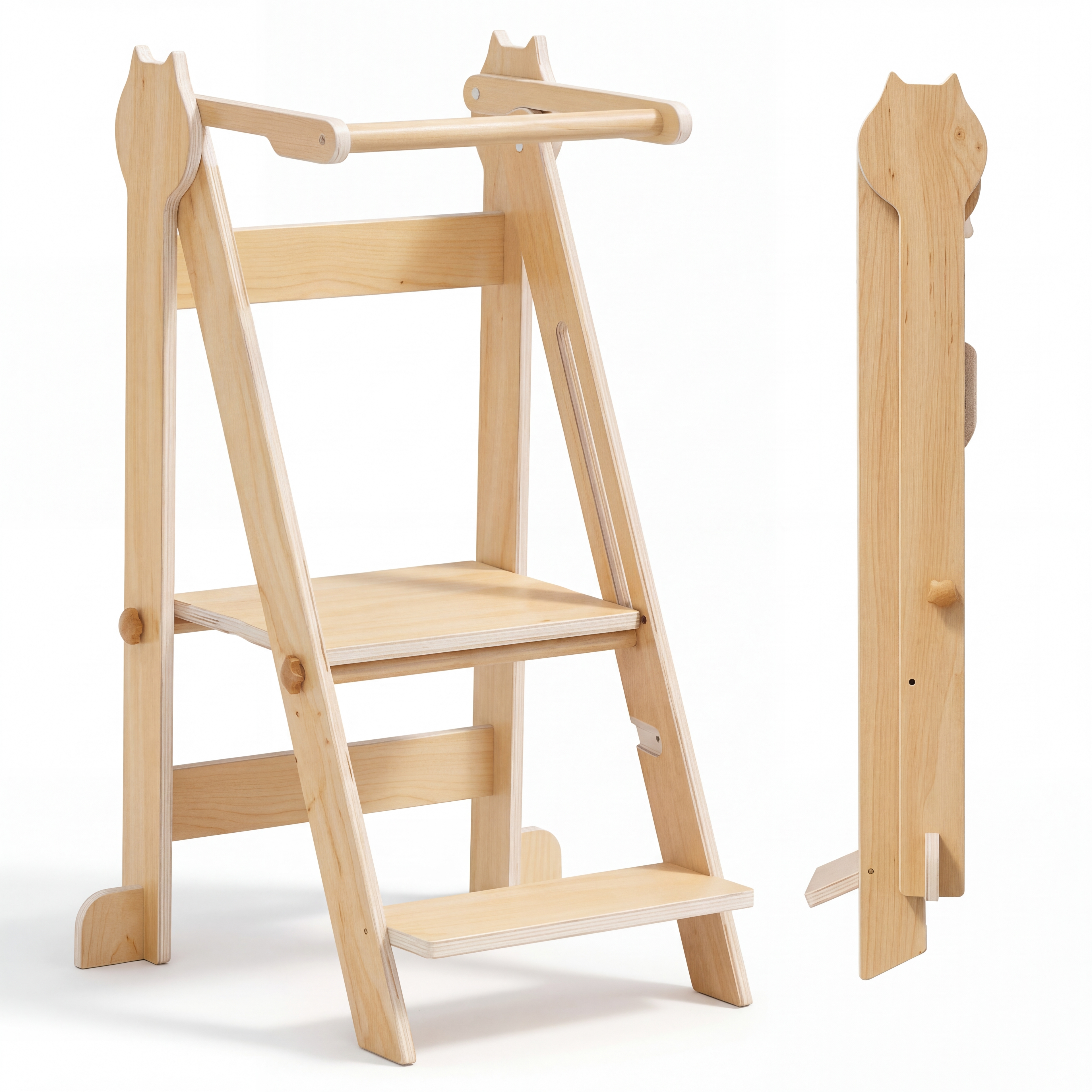 Torre de aprendizaje Montessori — Más independencia en su día a día